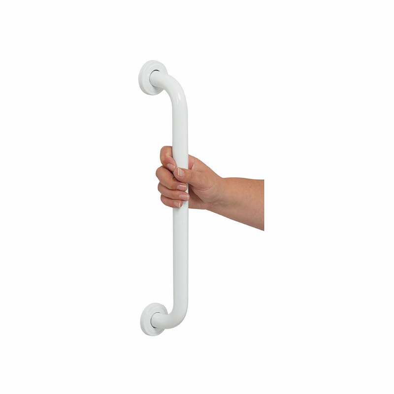 BISKA BARRE DE RELÈVEMENT DROITE 40 CM - BLANC OU CHROMÉ