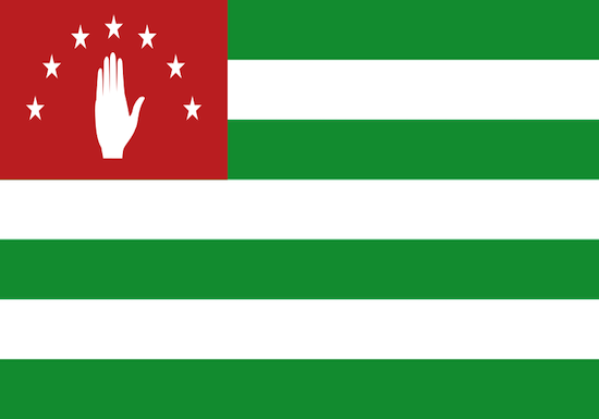 DRAPEAU ABKHAZIE