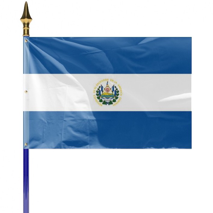 DRAPEAU EL SALVADOR