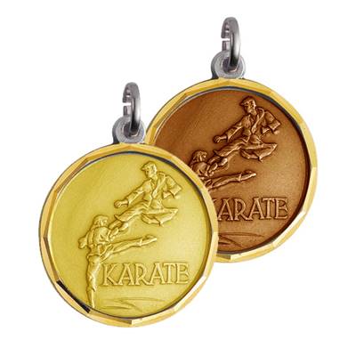 MÉDAILLE KARATÉ DIAMÈTRE 50MM