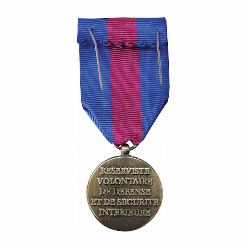 Médaille des Réservistes Volontaires de Défense et de Sécurité Intérieure