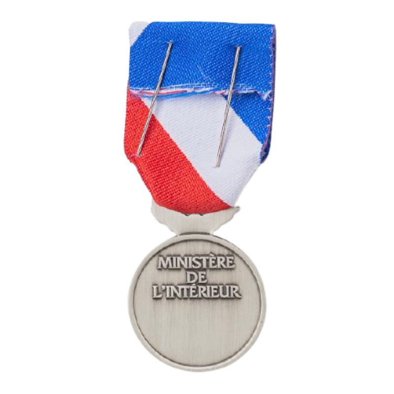 MÉDAILLE SÉCURITÉ INTÉRIEURE ARGENT (MSI)