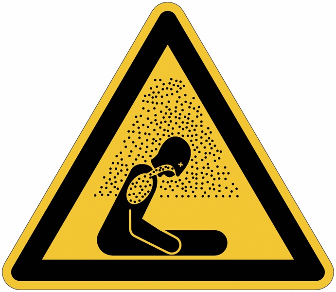 PANNEAUX ET AUTOCOLLANTS ISO 7010 - ATMOSPHÈRE ASPHYXIANTE - W041