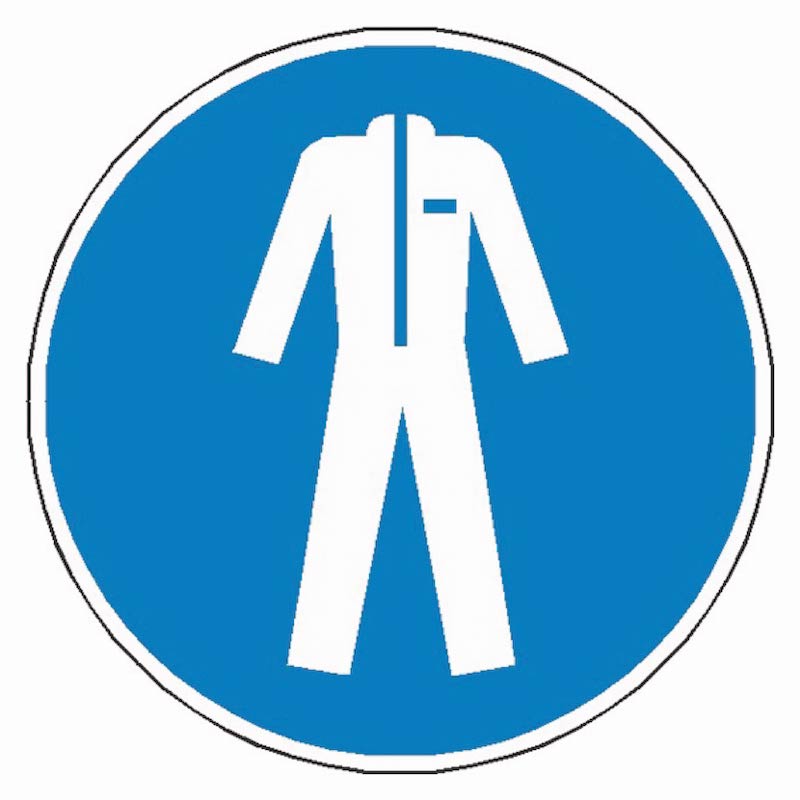 SIGNALÉTIQUE VÊTEMENTS DE PROTECTION OBLIGATOIRES - M010