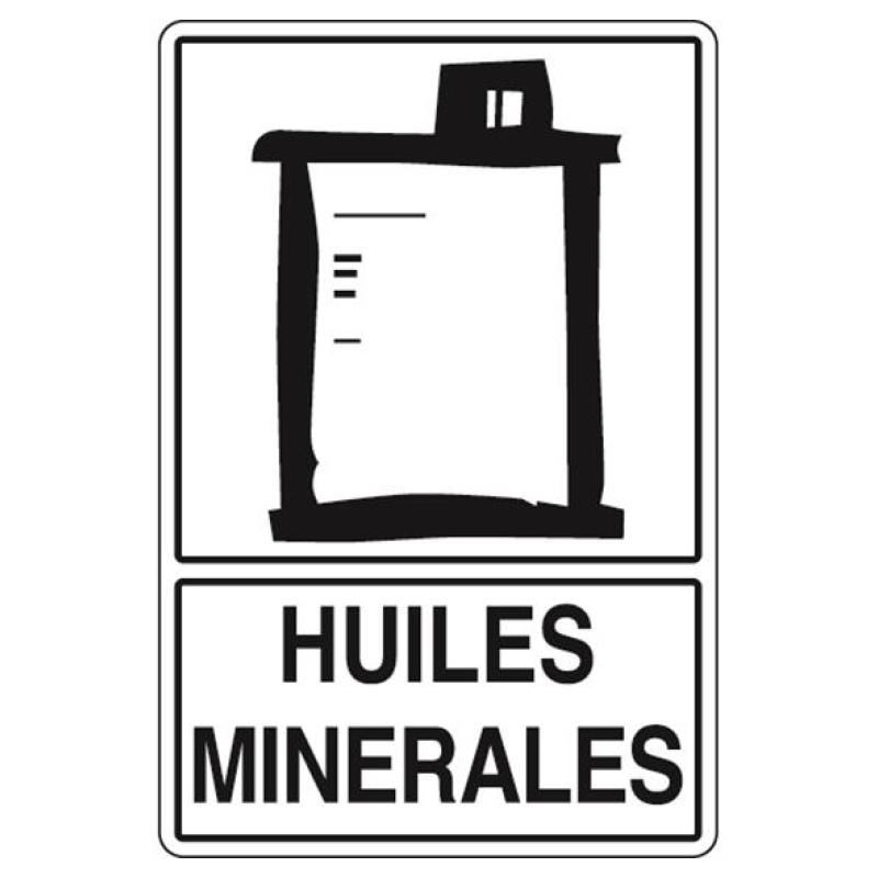 SIGNALISATION DE TRI HUILES MINÉRALES