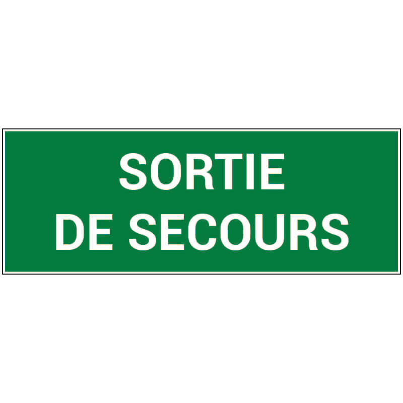 SORTIE DE SECOURS - B0104