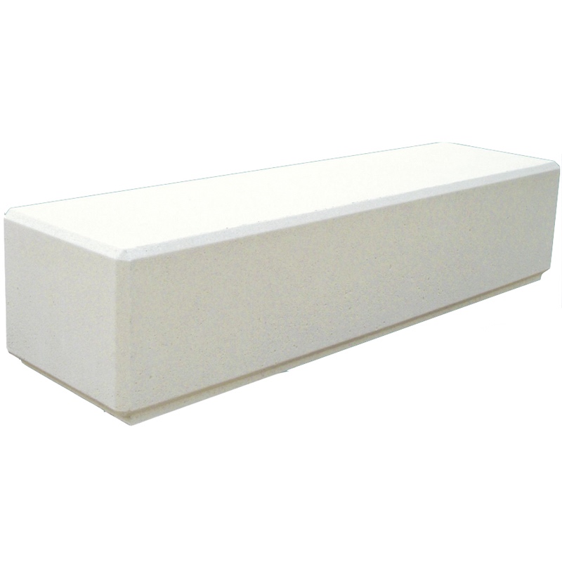 Banquette monobloc béton CARRARE